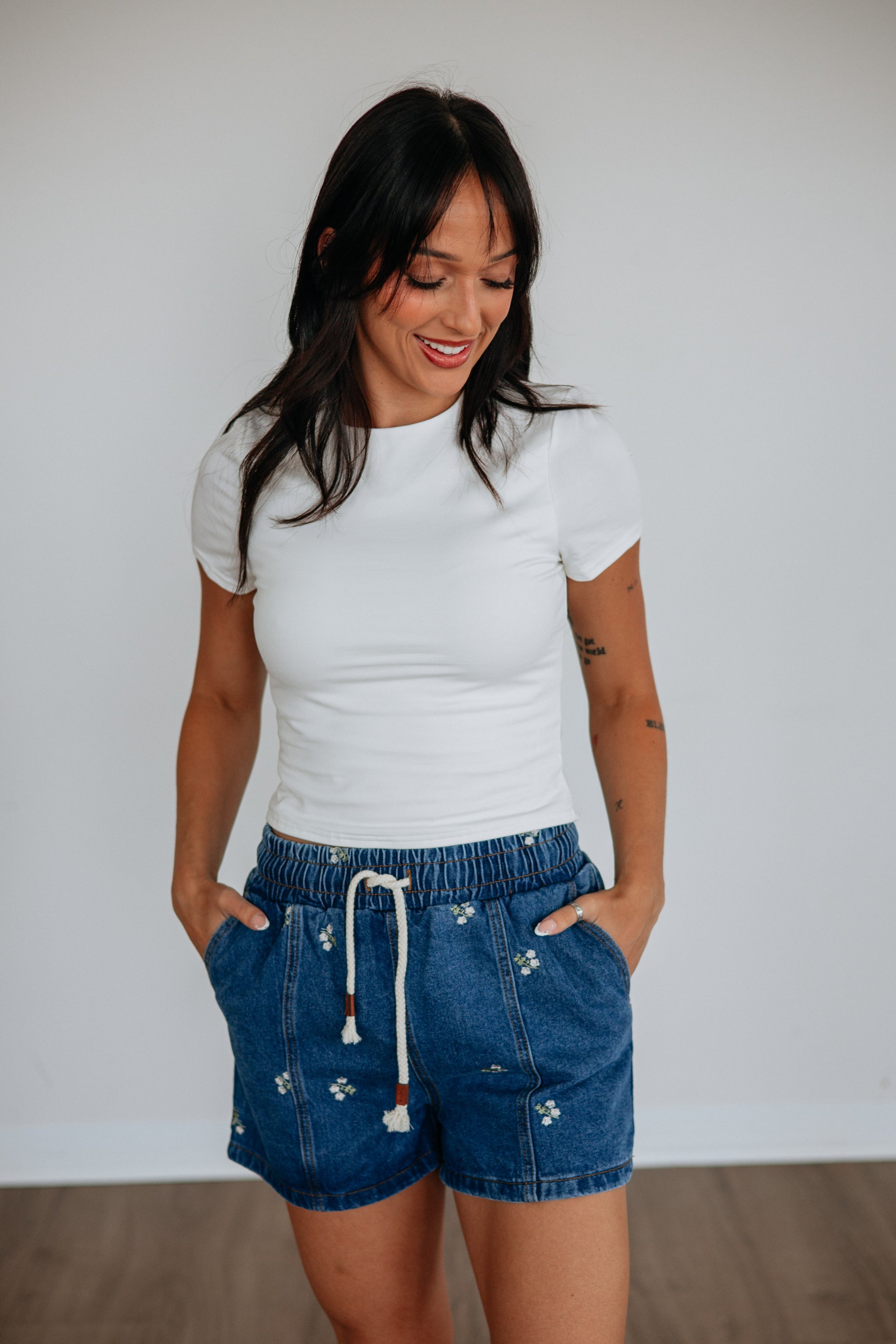 Aliana Denim Shorts