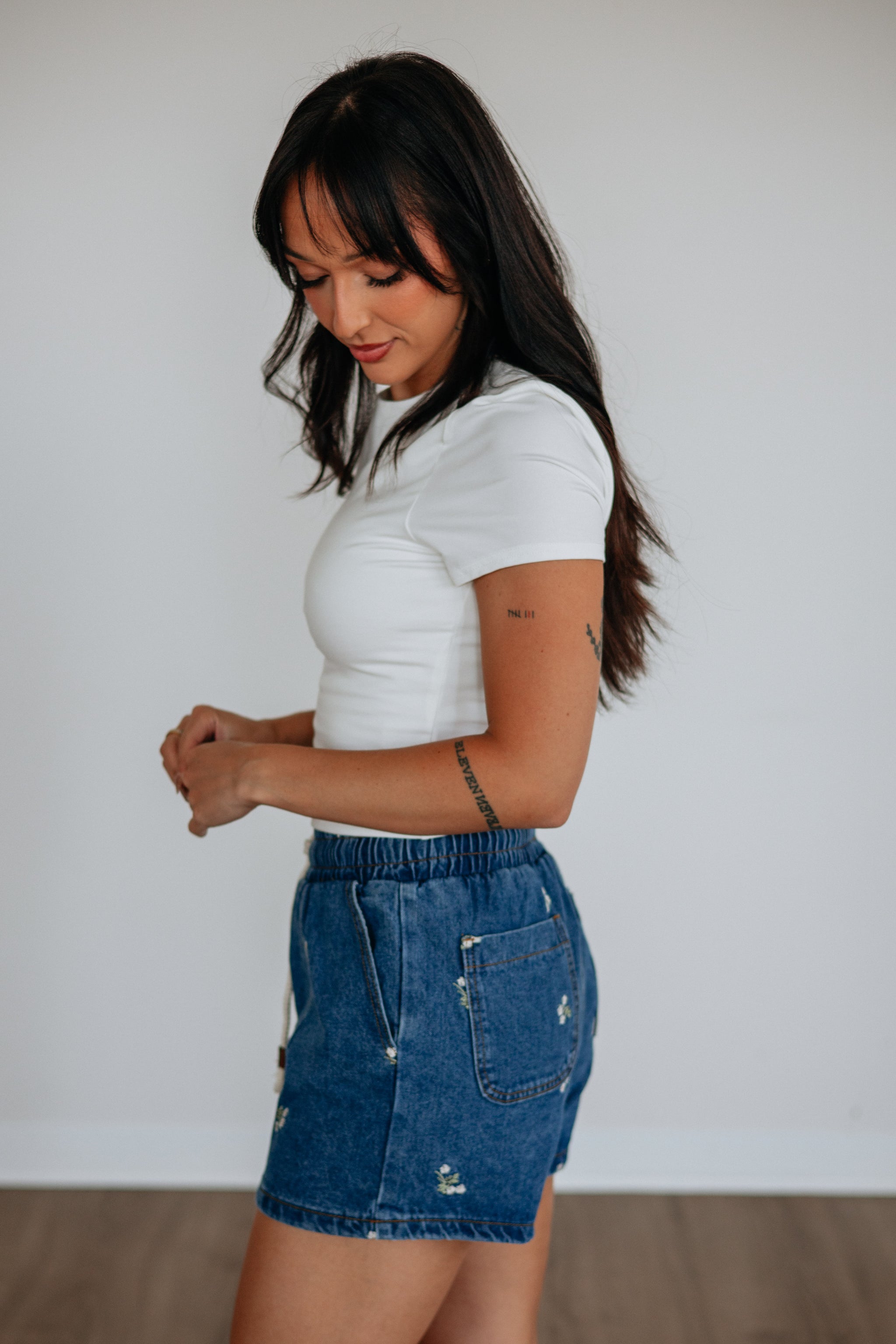 Aliana Denim Shorts