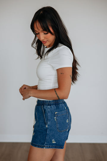Aliana Denim Shorts