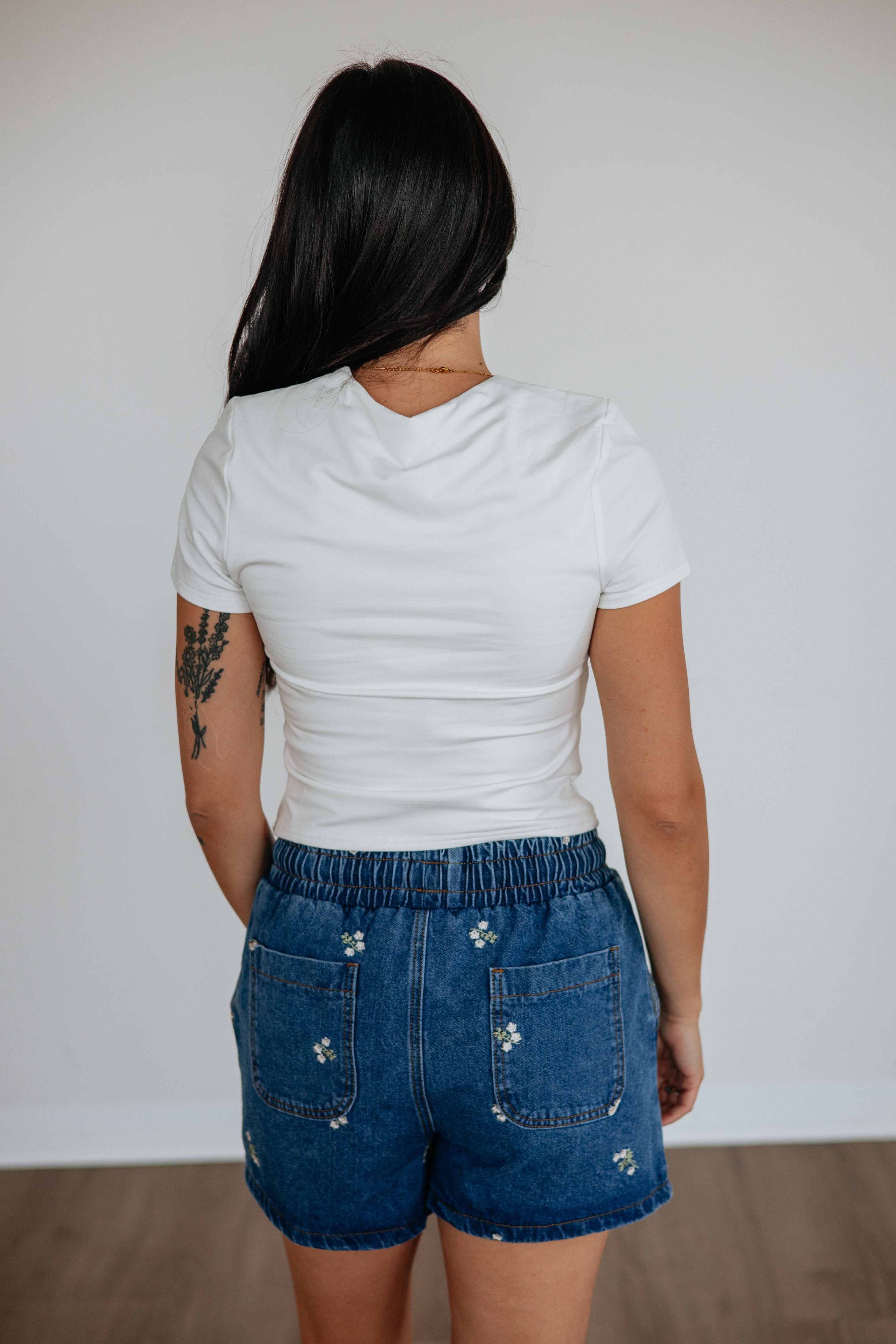 Aliana Denim Shorts