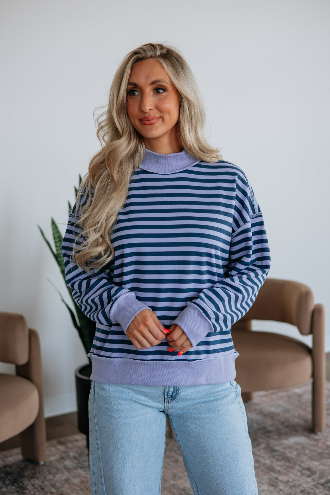 Casen Striped Top