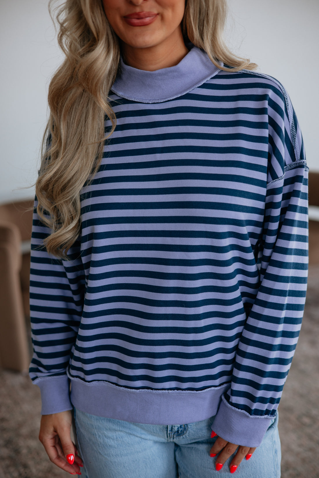 Casen Striped Top