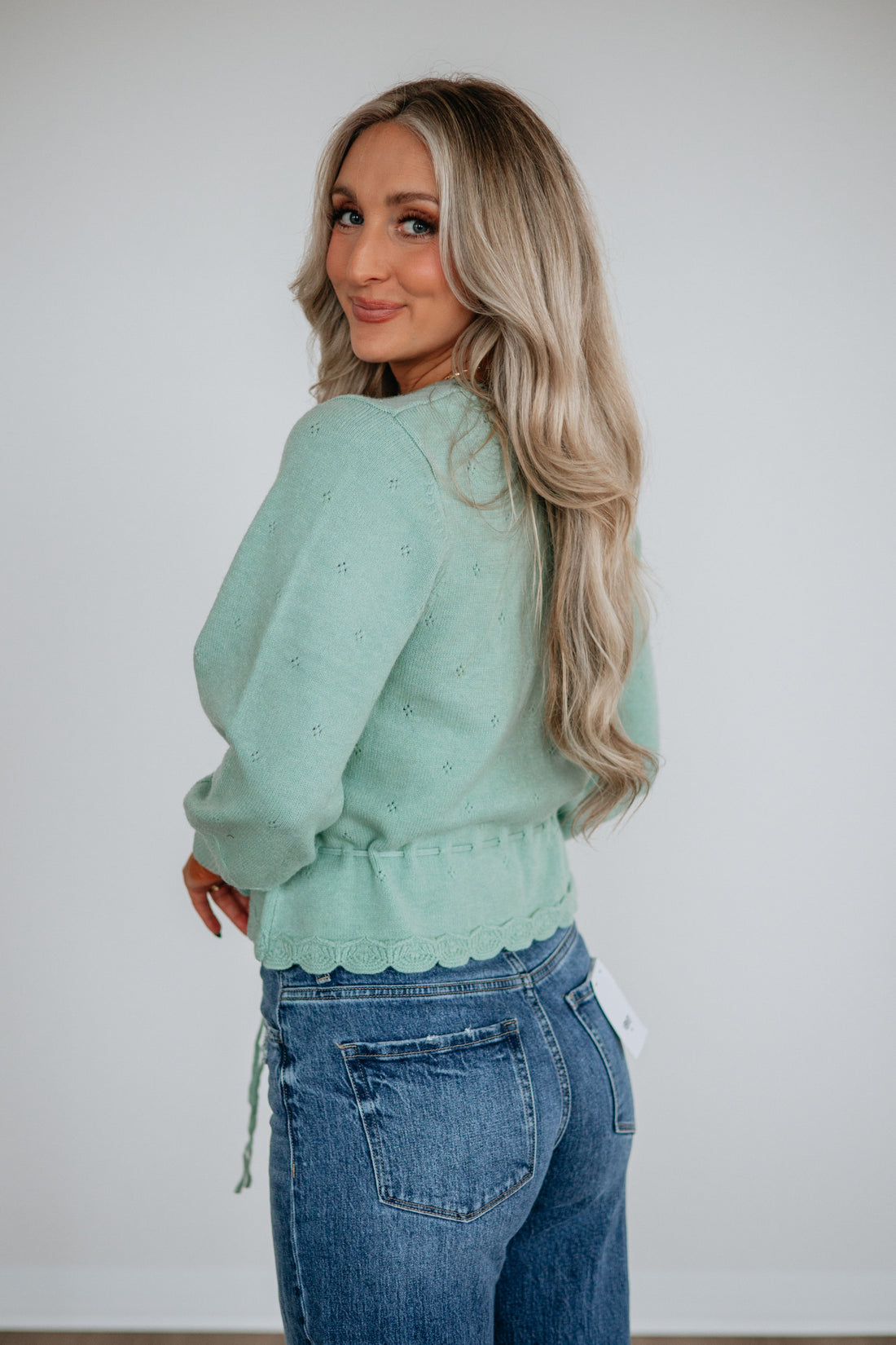Lille Pointelle Cardigan