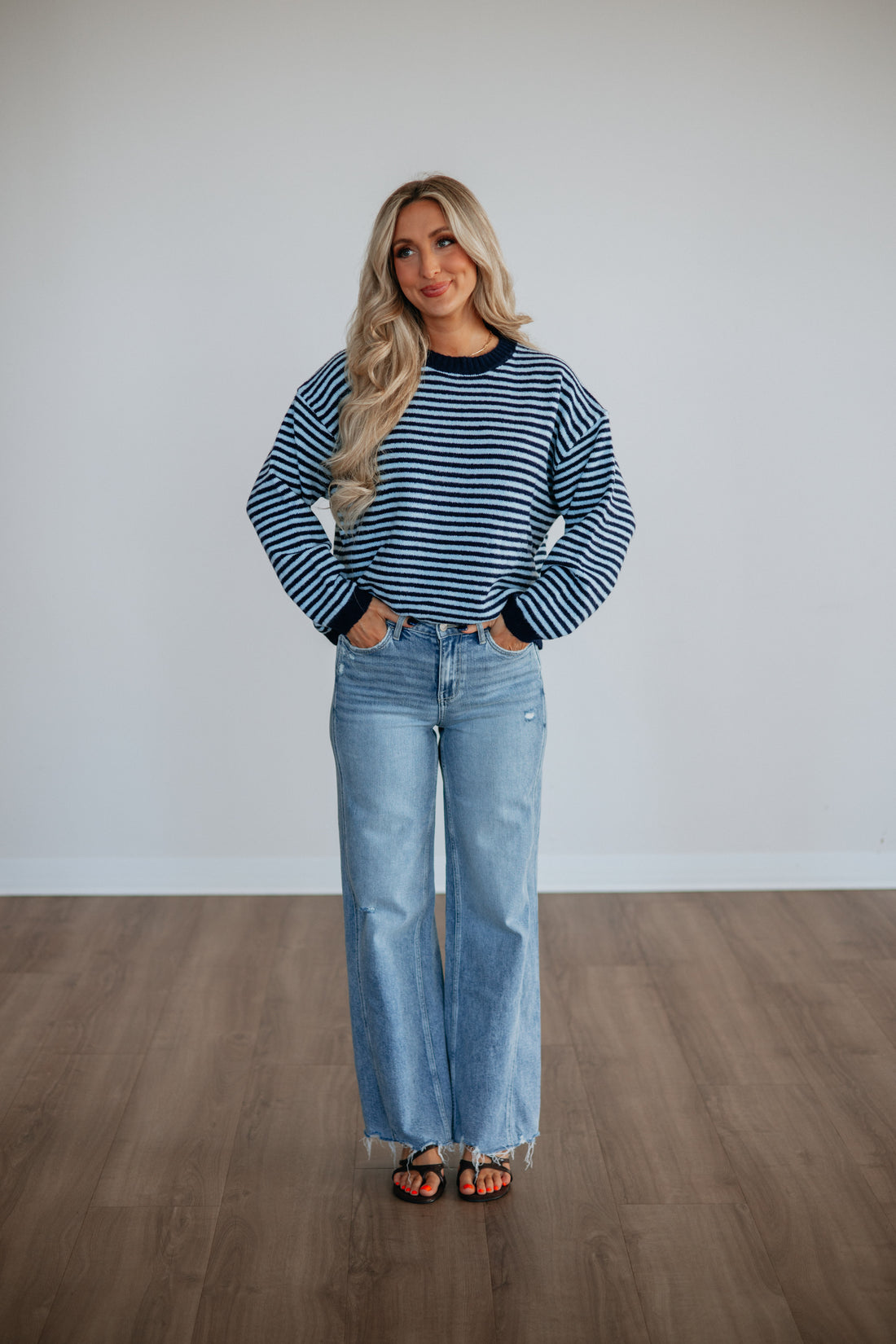 Jaxen Striped Sweater