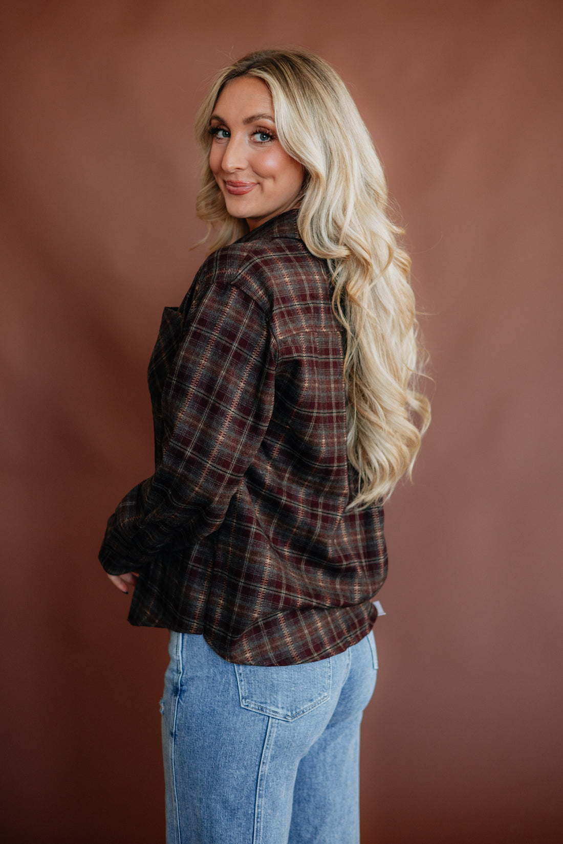 Kordell Flannel Top