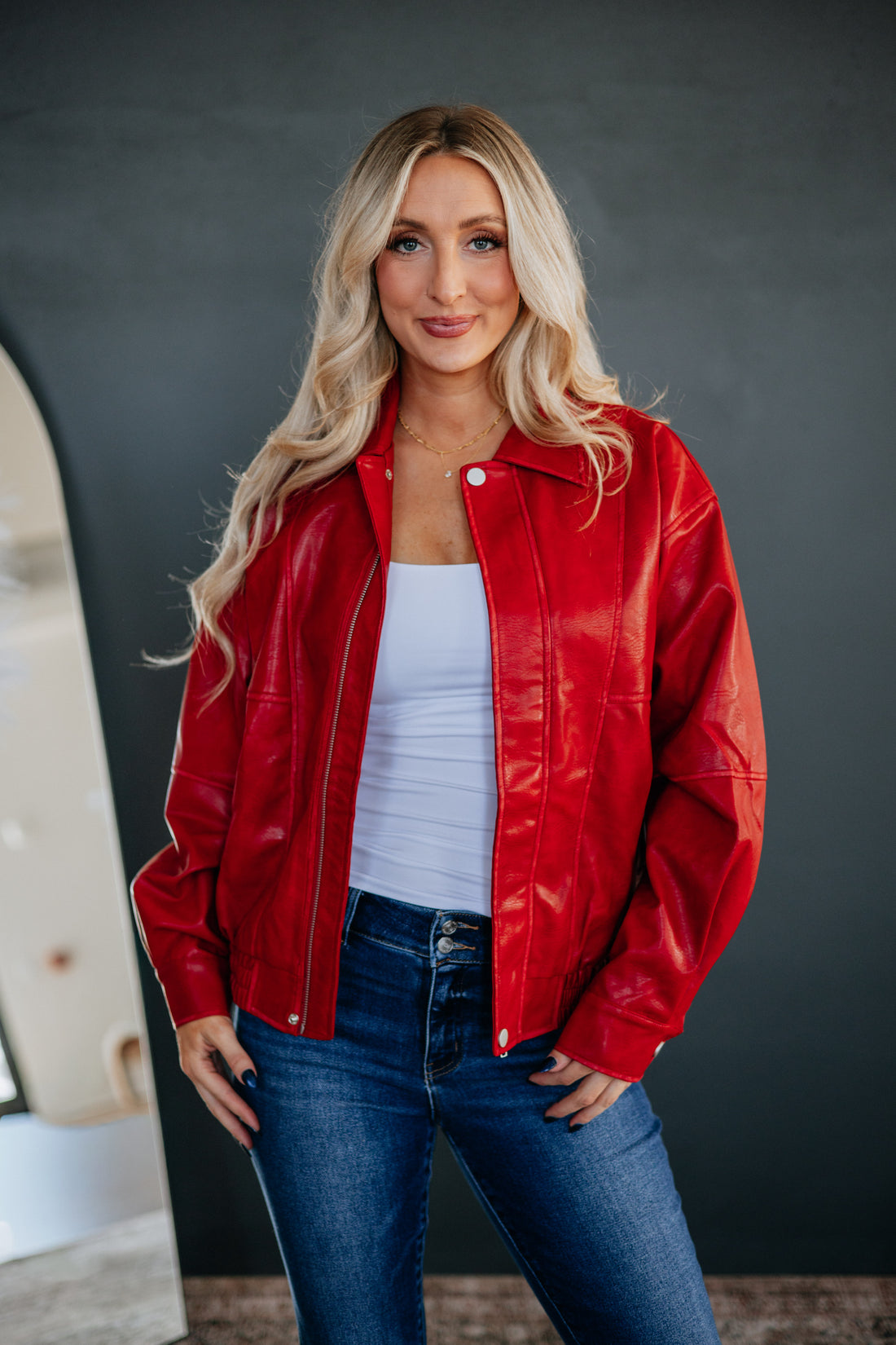 Mazie Leather Jacket