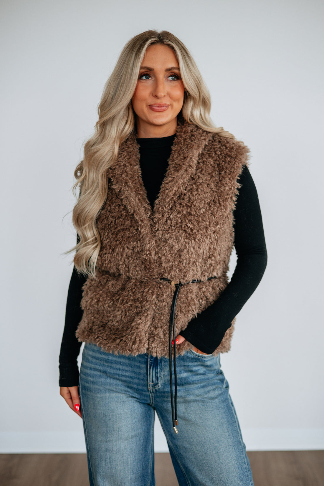 Nisha Fur Vest