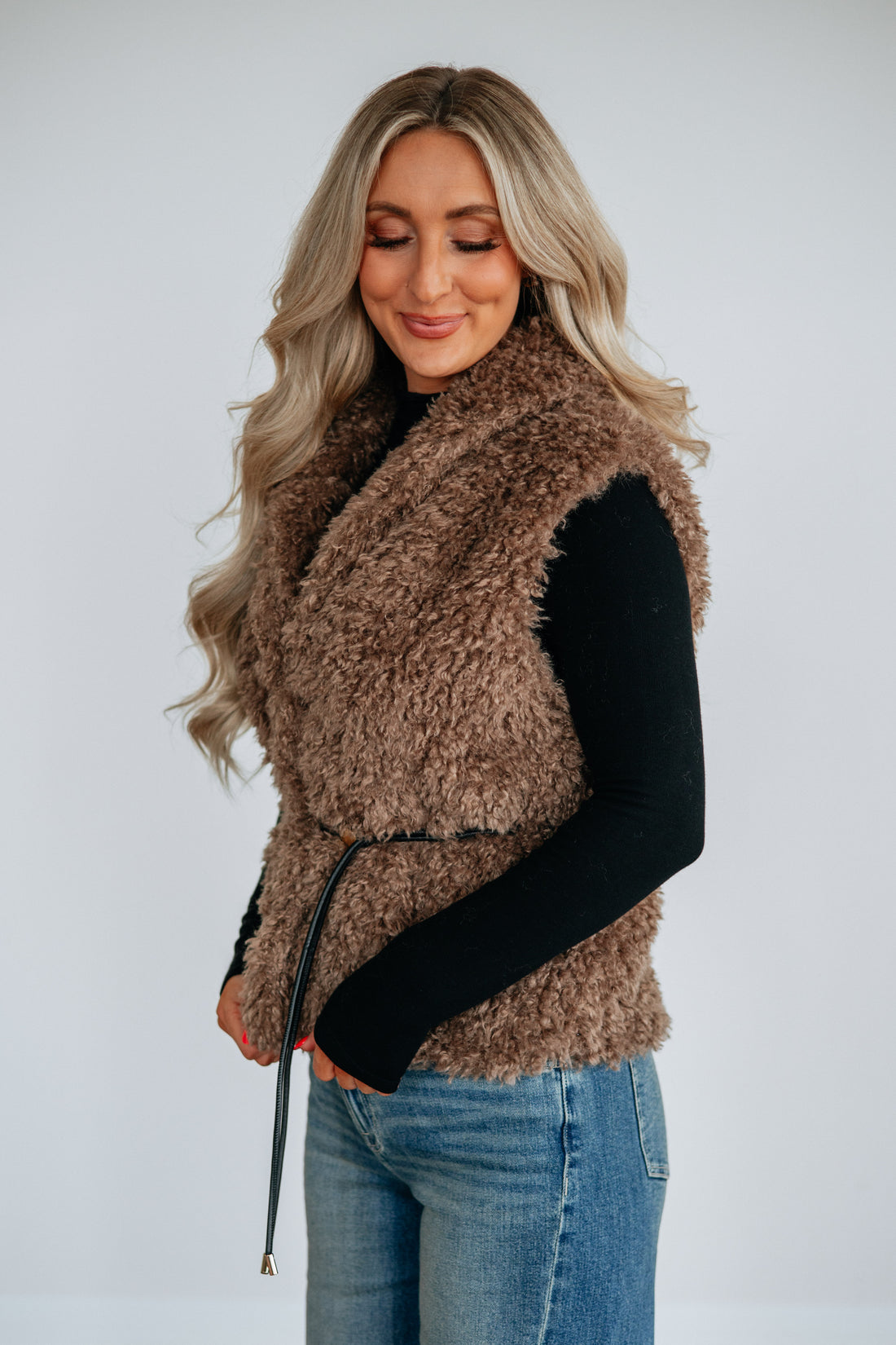 Nisha Fur Vest