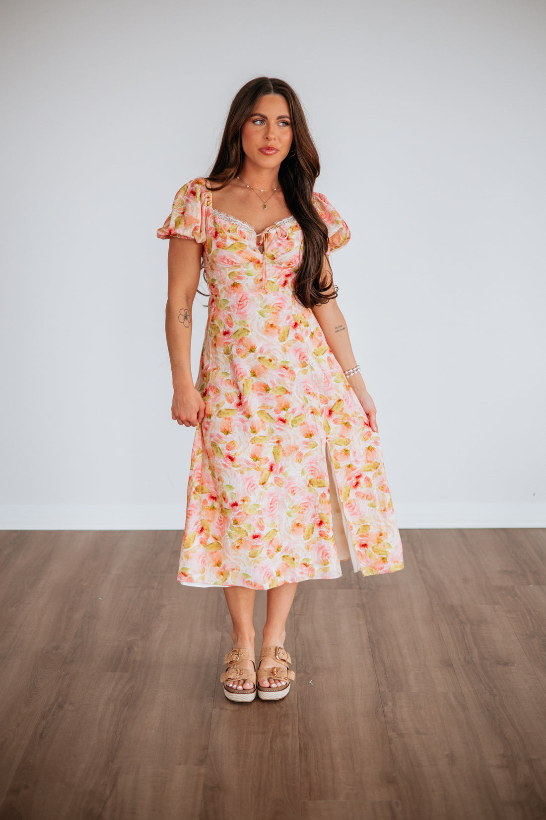 Aisha Floral Dress