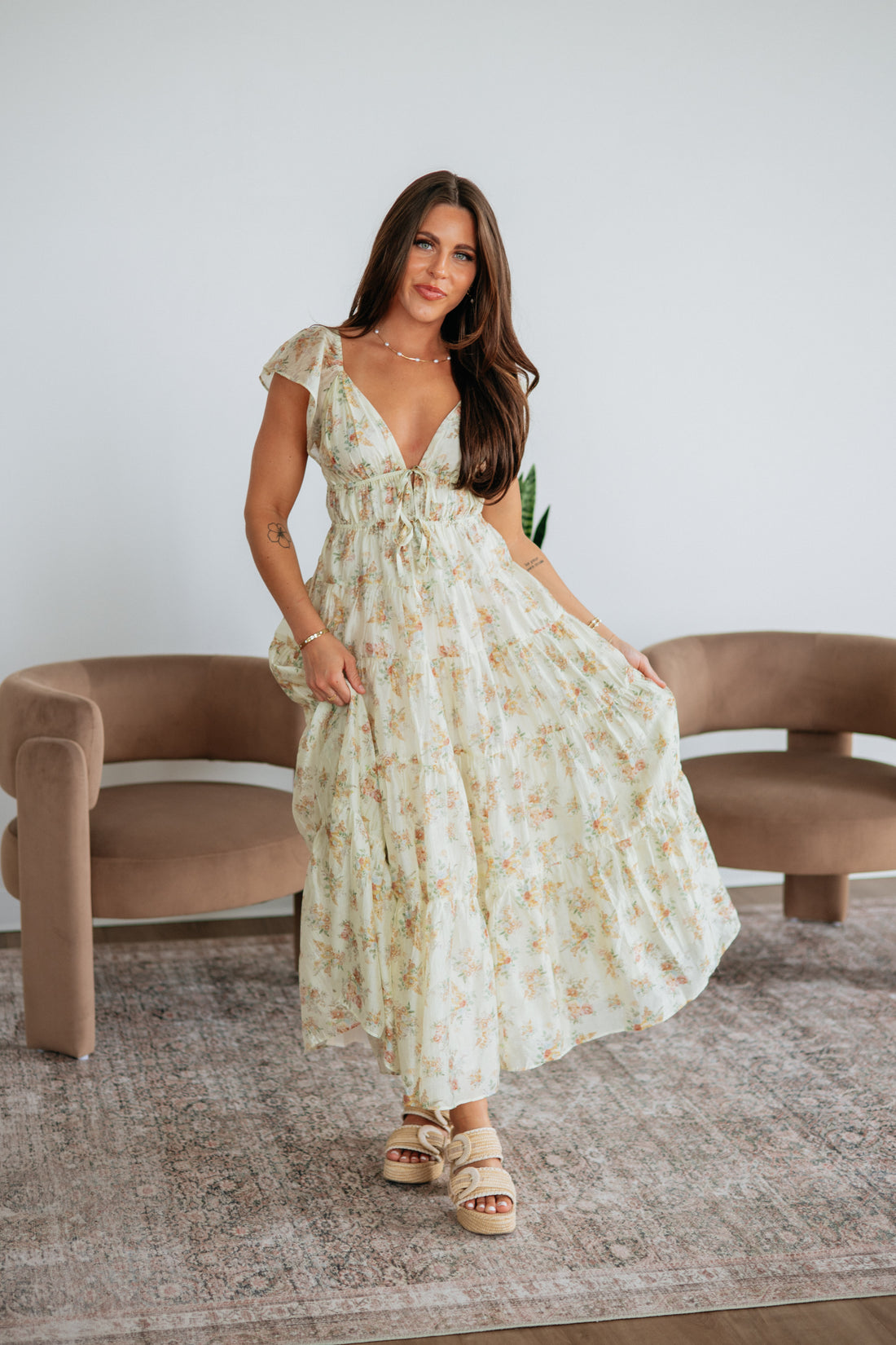 Briella Floral Dress