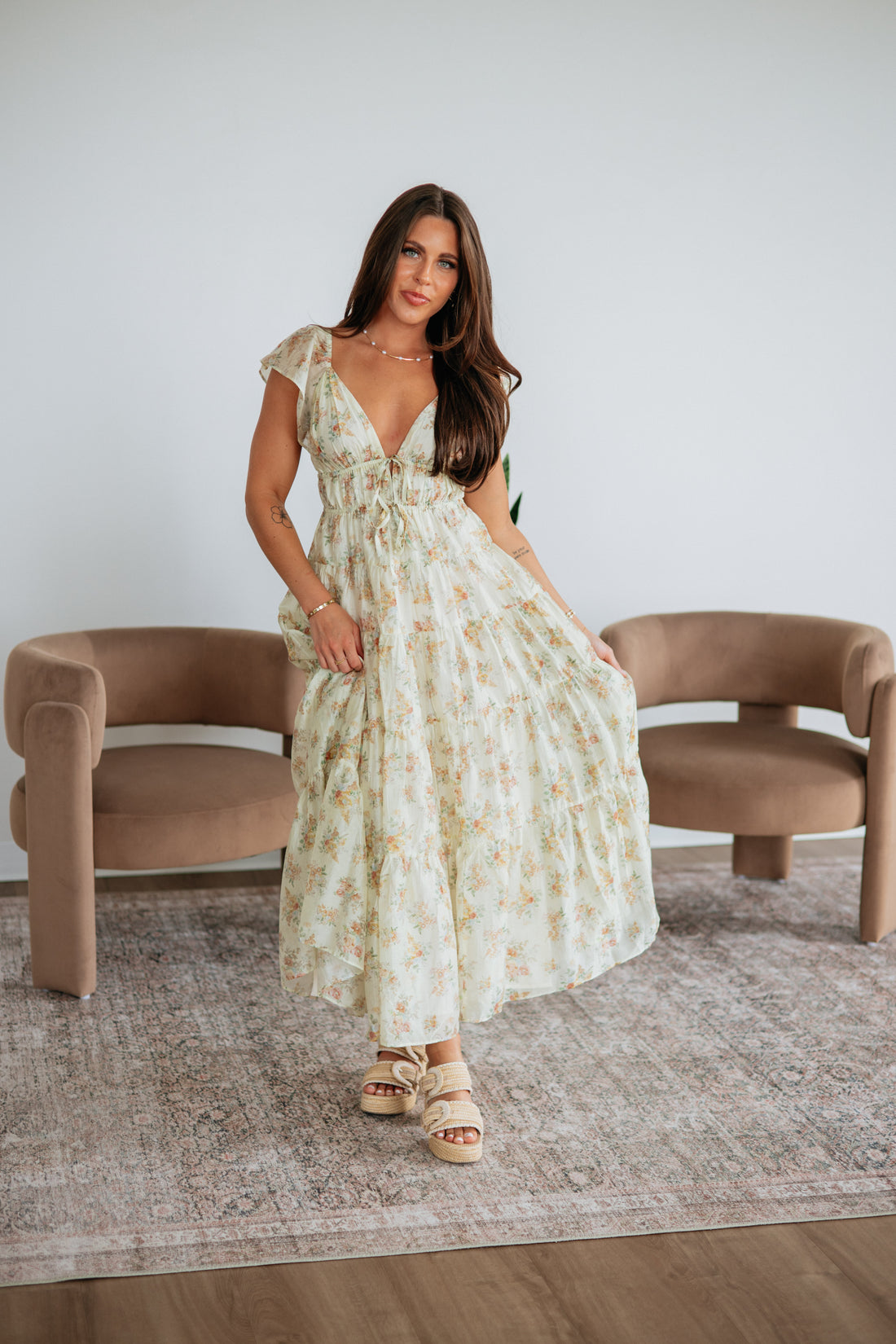 Briella Floral Dress
