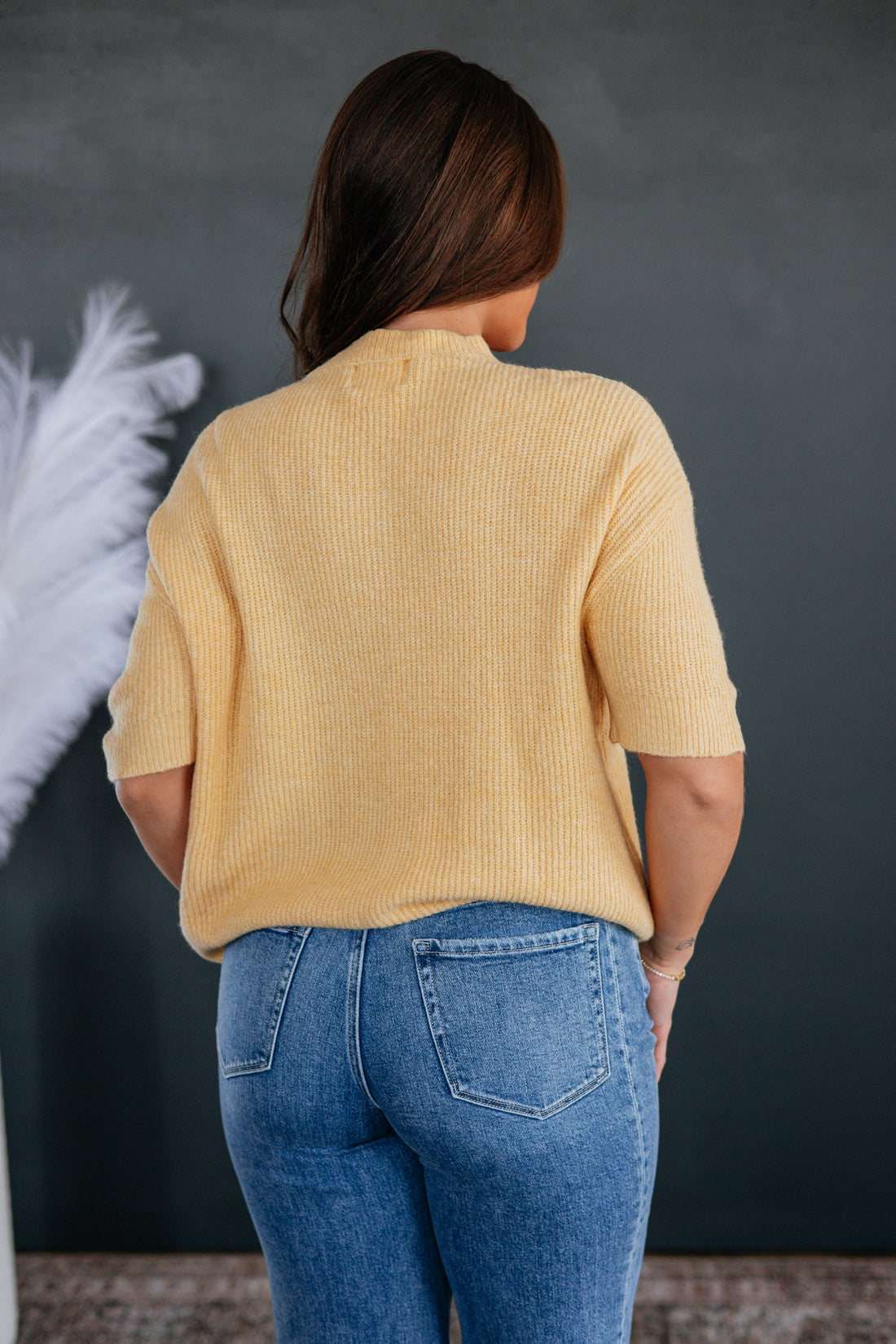 Auden Sweater Top - Honey