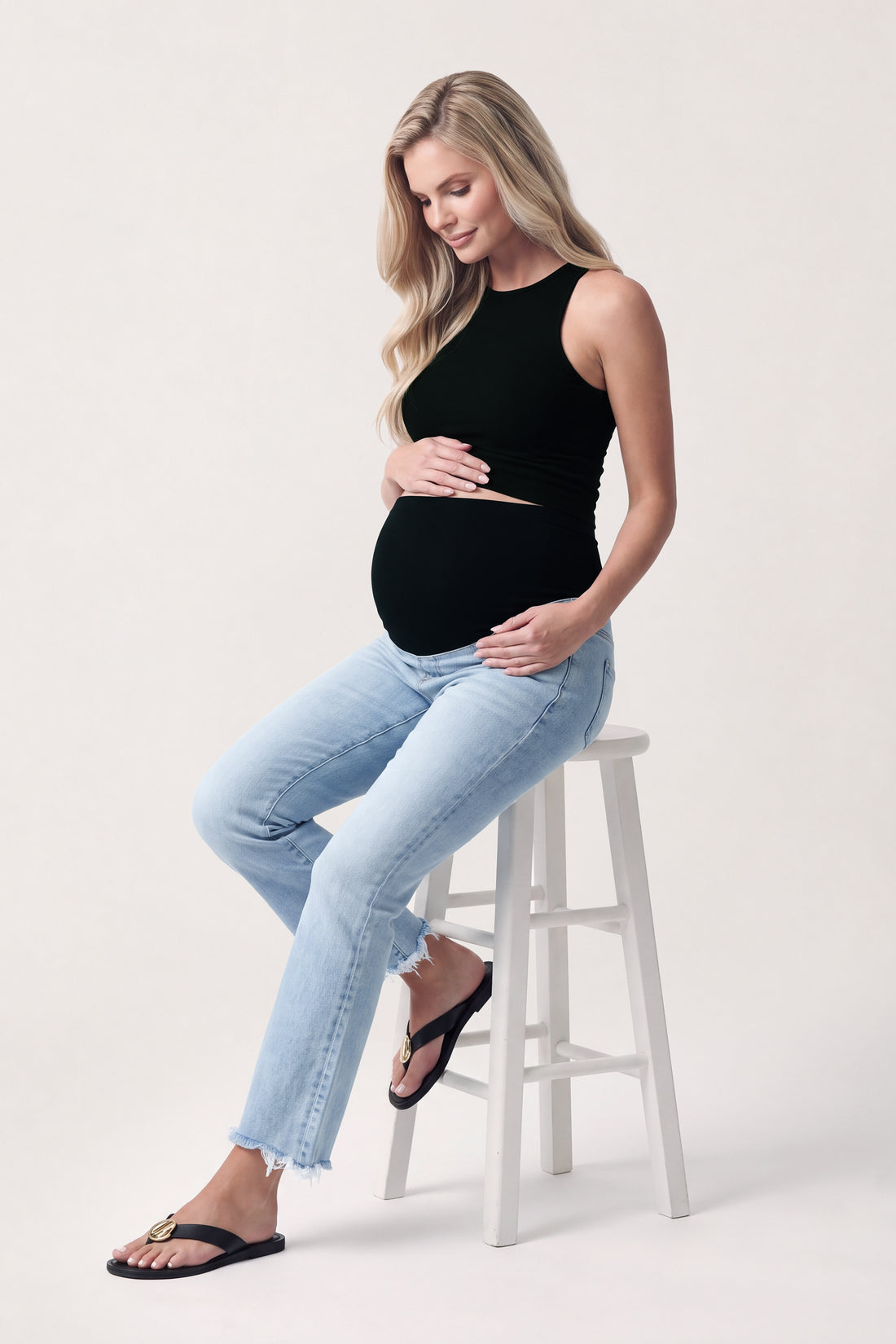 Kennedy Risen Maternity Jeans