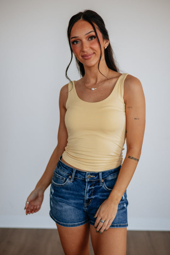 Delta Basic Tank - Butter