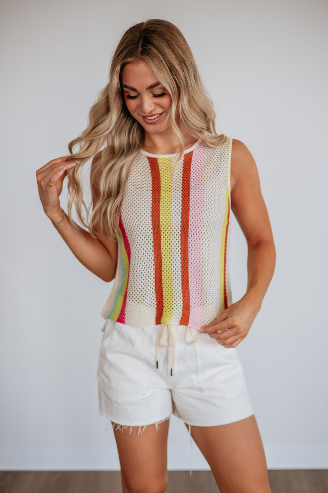 Alena Striped Top