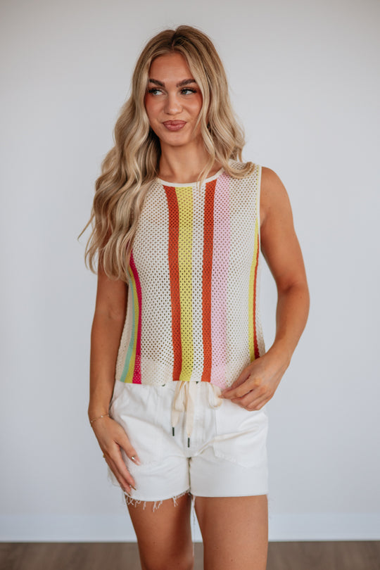 Alena Striped Top