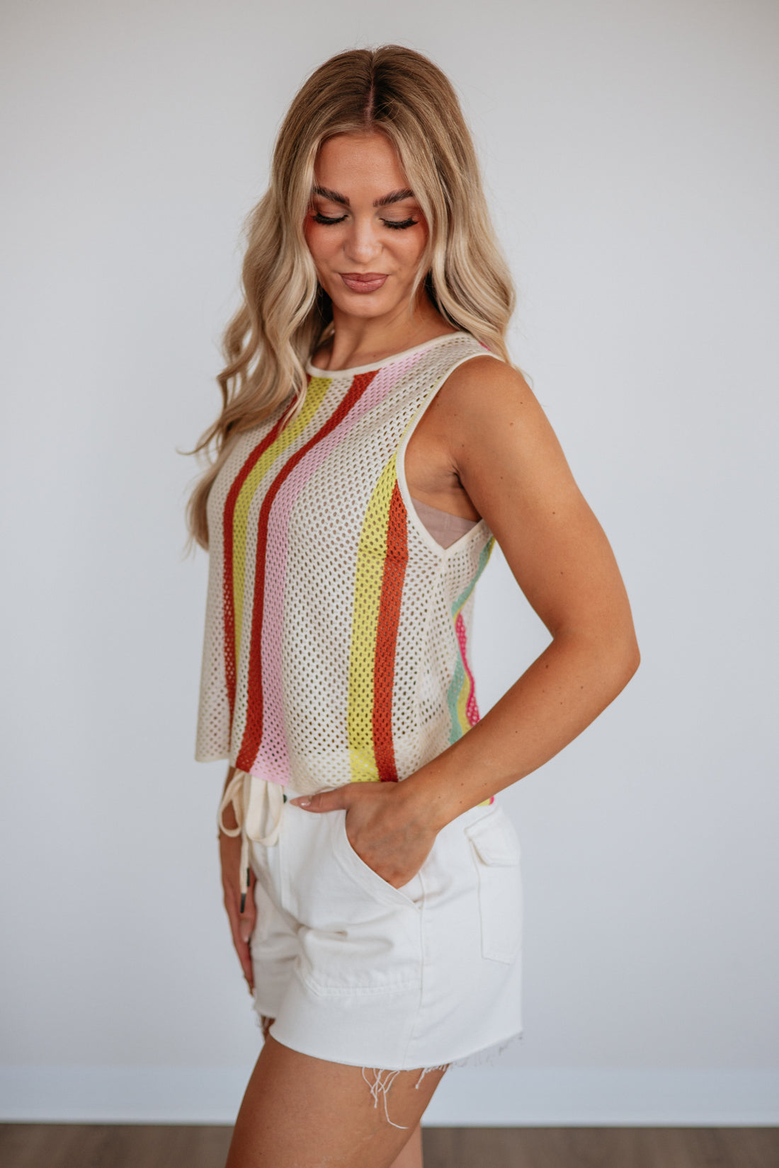 Alena Striped Top
