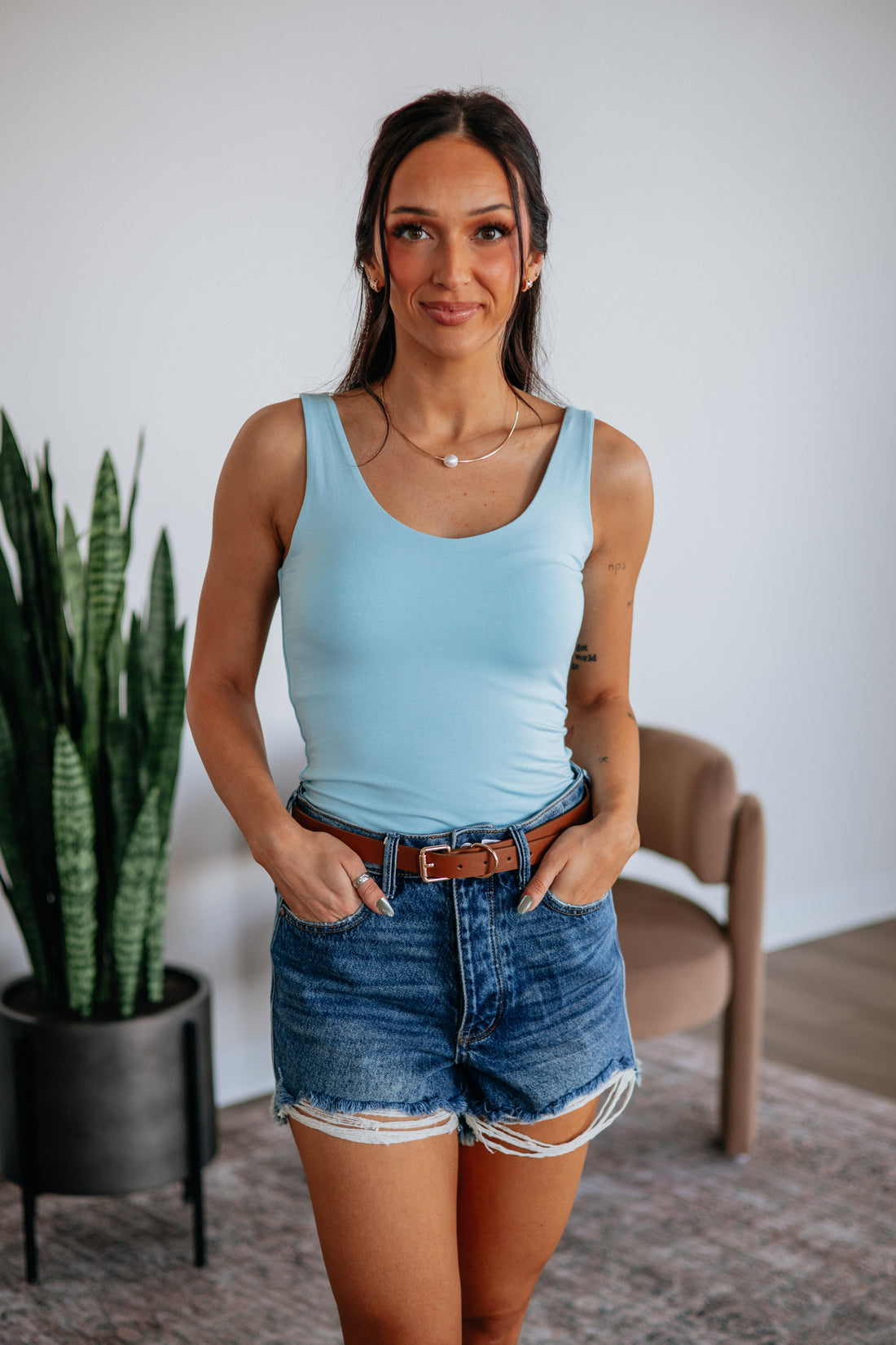 Delta Basic Tank - Baby Blue