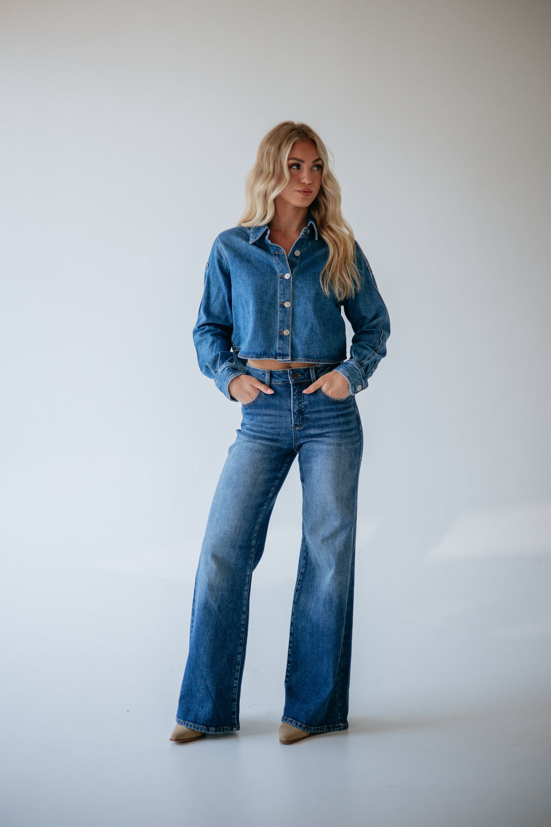 Westyn Mica Denim Top
