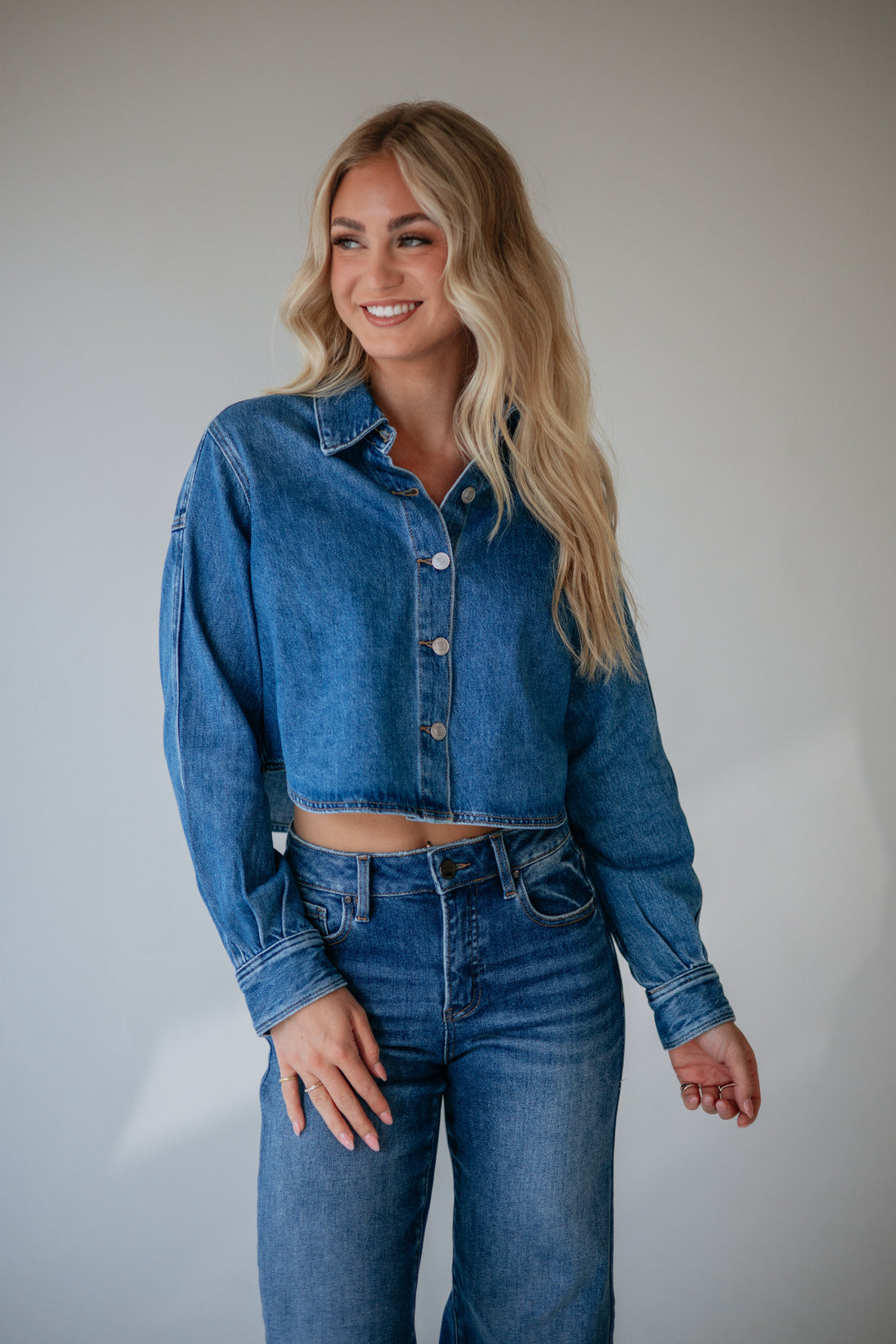 Westyn Mica Denim Top