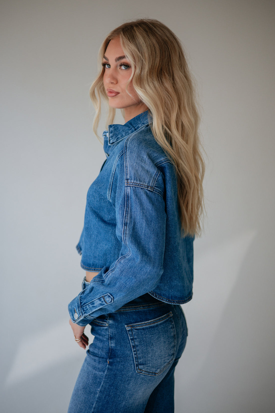 Westyn Mica Denim Top