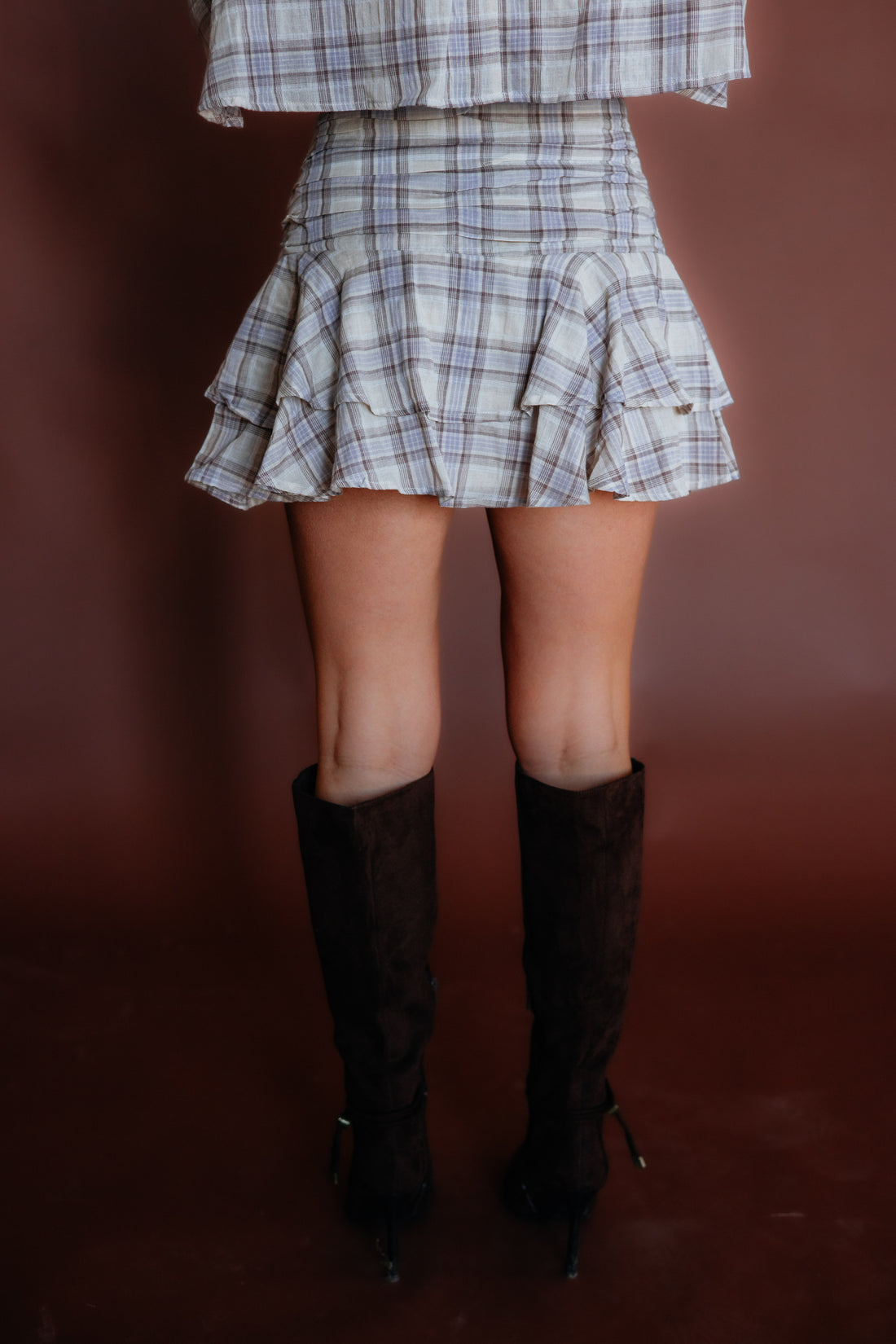 Carlotta Plaid Skirt