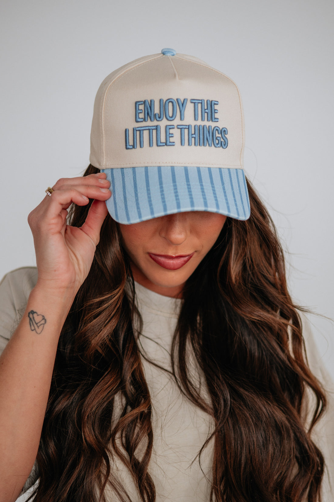 Enjoy The Little Things Trucker Hat