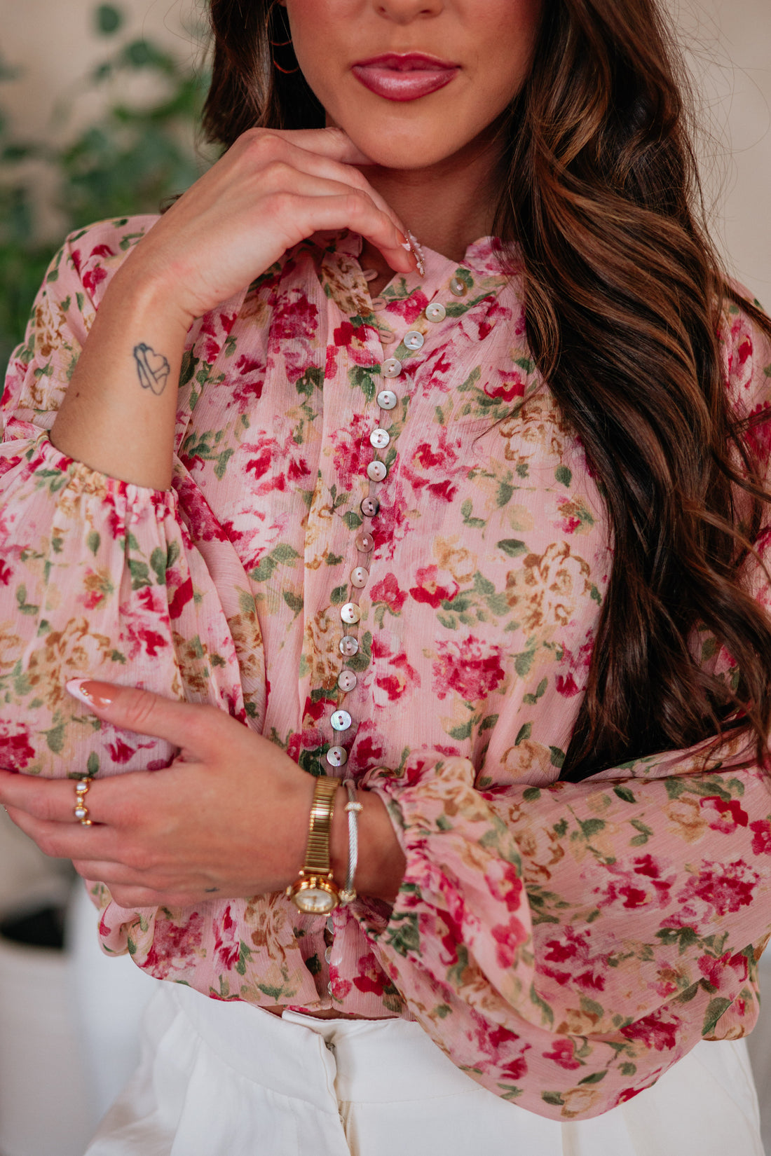 Emberlee Floral Blouse