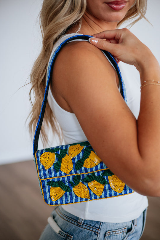Lemon Twist Shoulder Bag