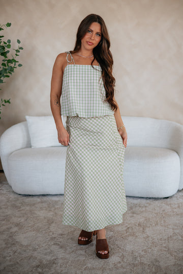 Liv Gingham Top