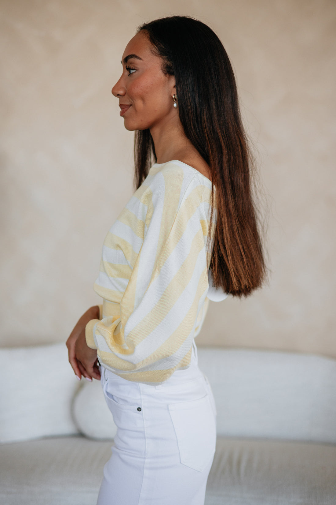 Evonne Striped Top