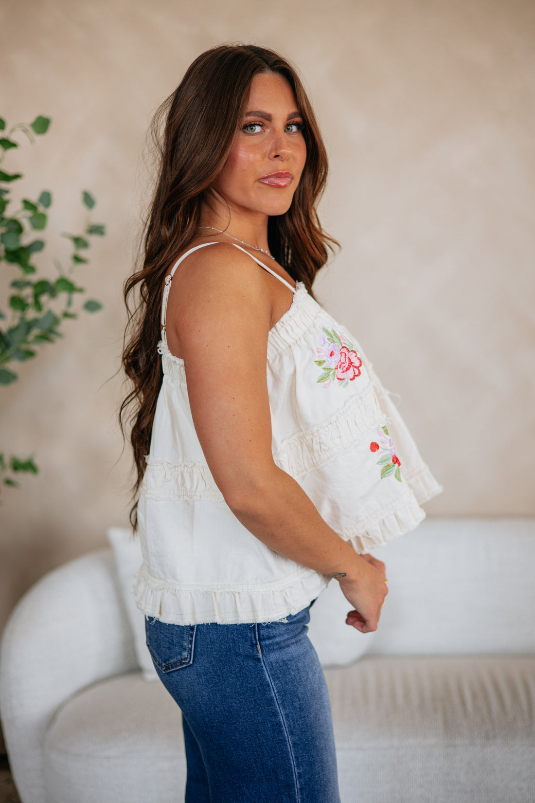 Idalia Floral Top