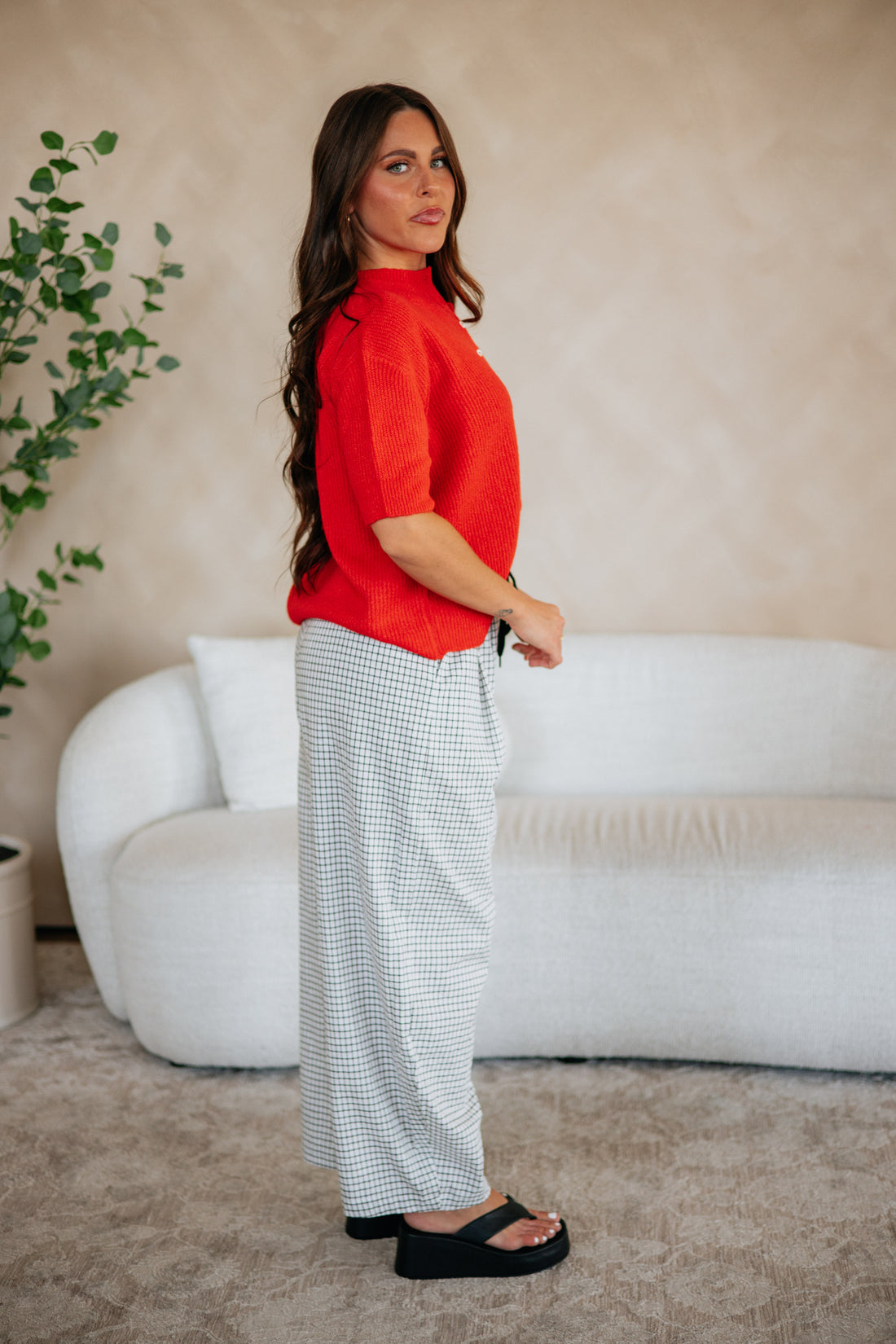 Kjerstin Checkered Pants