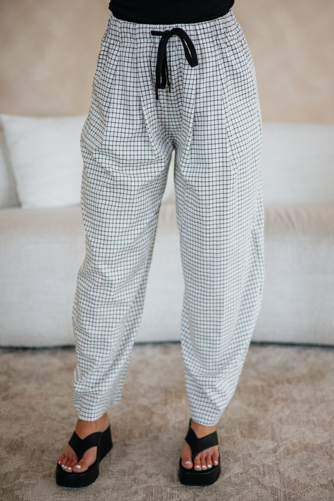 Kjerstin Checkered Pants