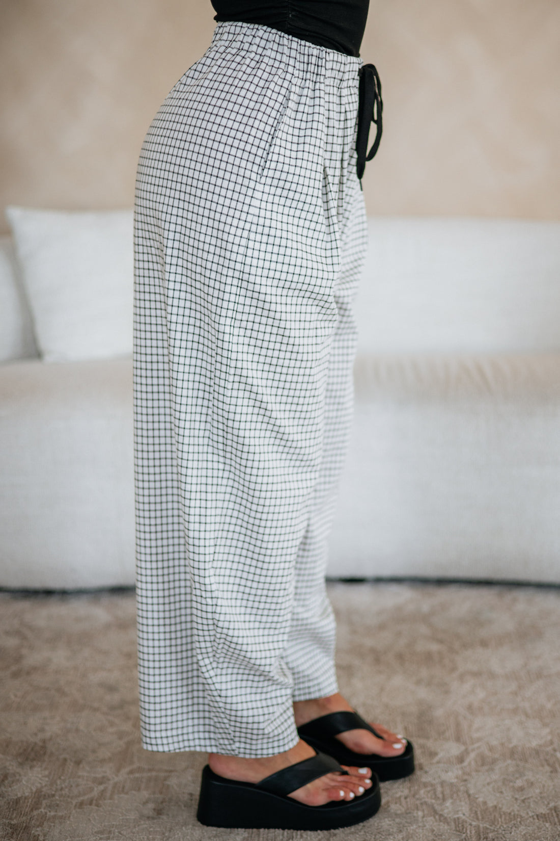 Kjerstin Checkered Pants