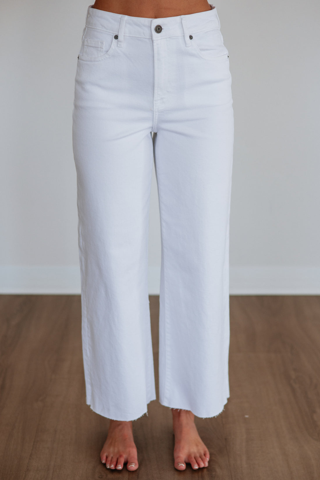 Nori Hidden Jeans - Ivory