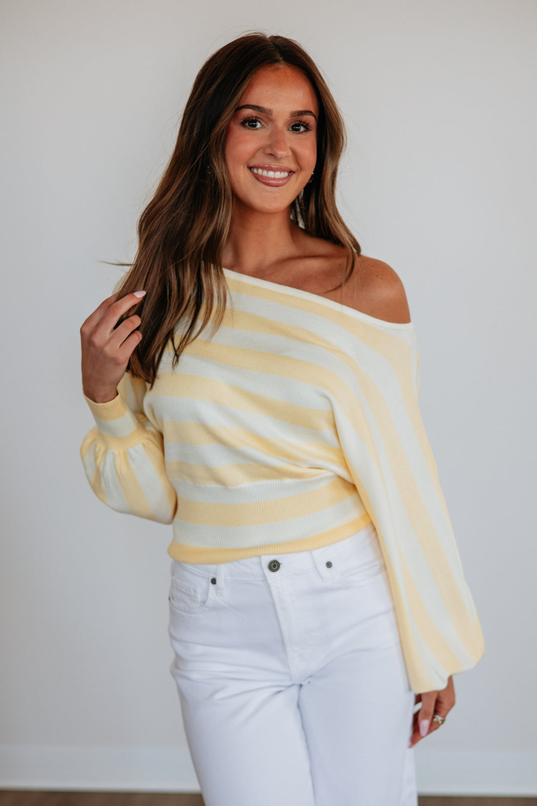 Evonne Striped Top