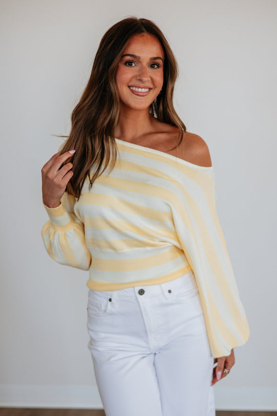 Evonne Striped Top