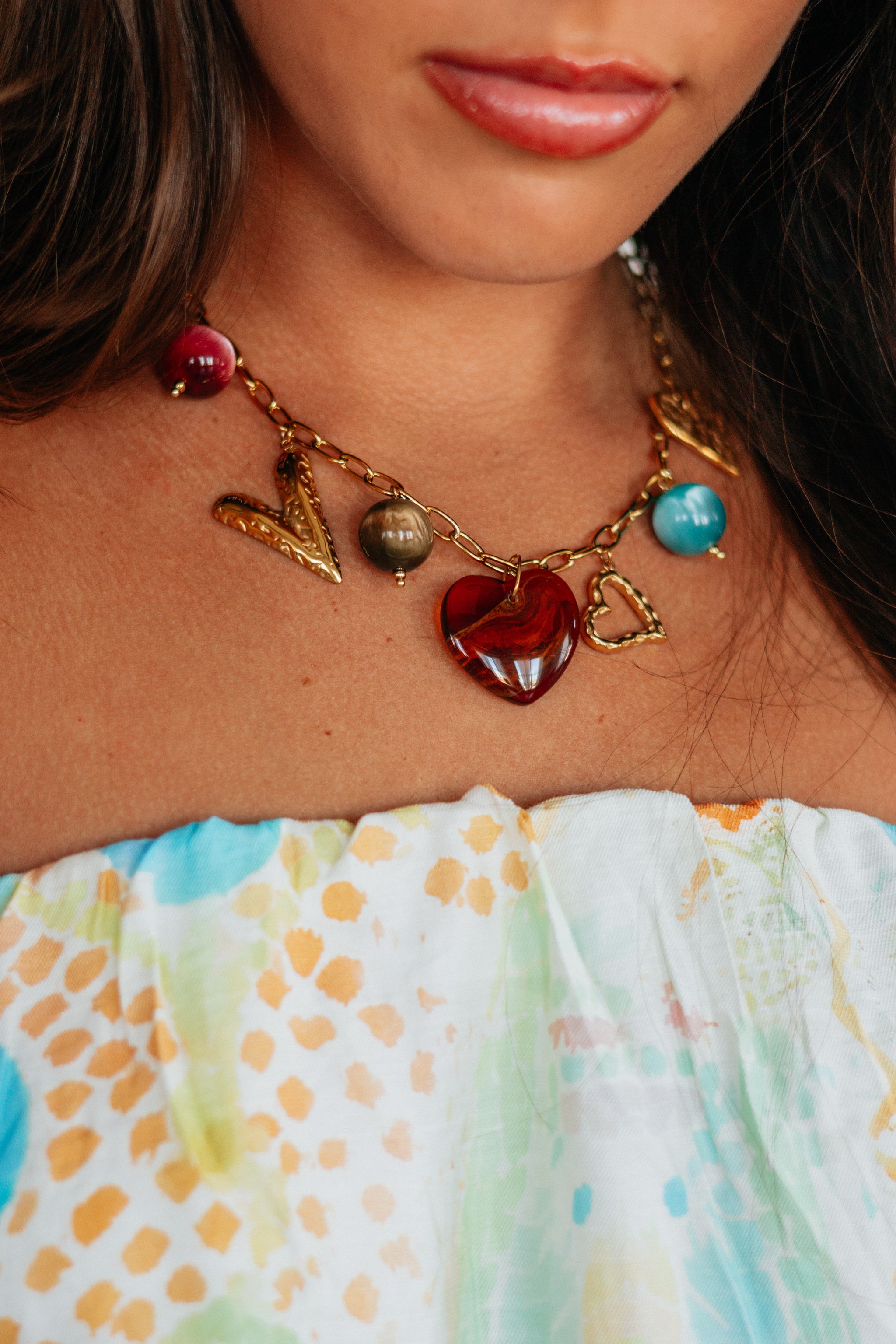 Kessia Charm Necklace