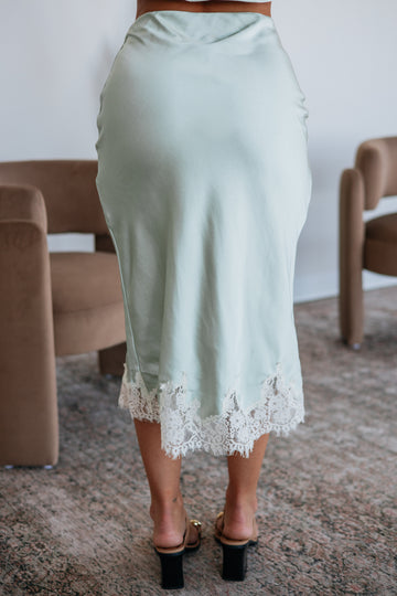 Ellery Satin Skirt