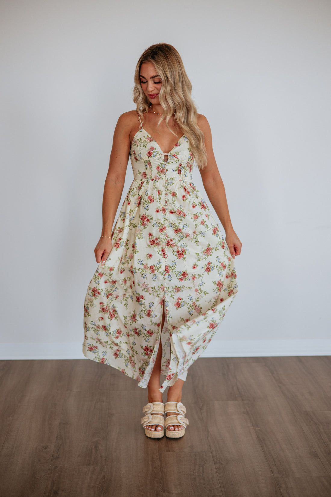 Rozen Floral Dress