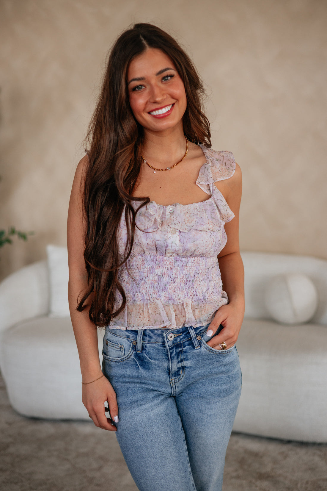 Adani Floral Top