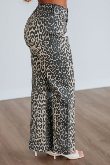 Nathaleia Leopard Pants