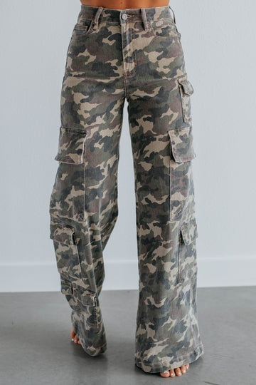 Nori Hidden Cargo Jeans