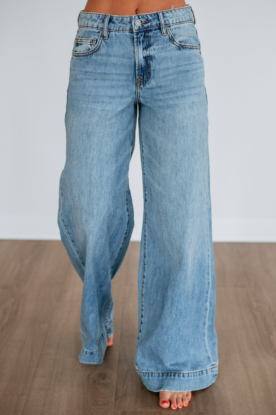 Nori Hidden Jeans - Cheerful