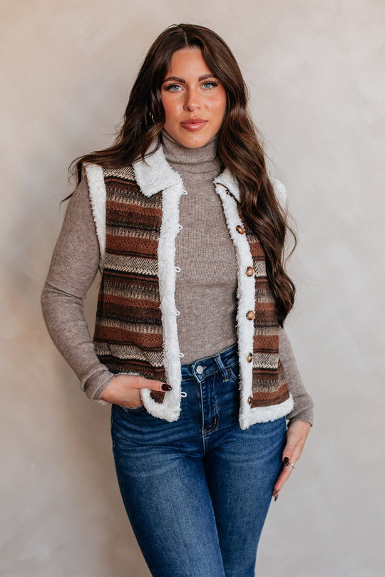 Tamryn Shearling Vest