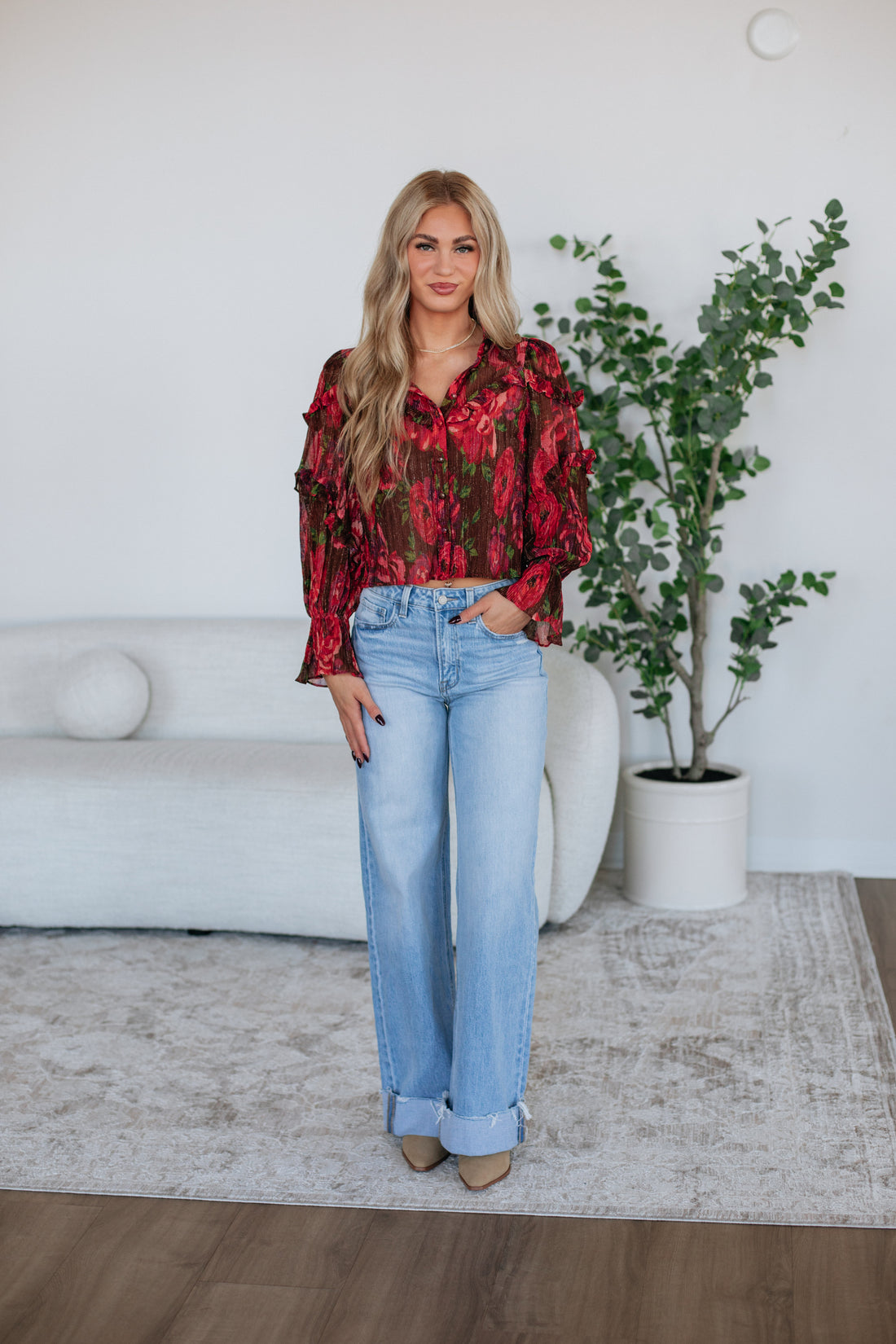 Raina Floral Blouse