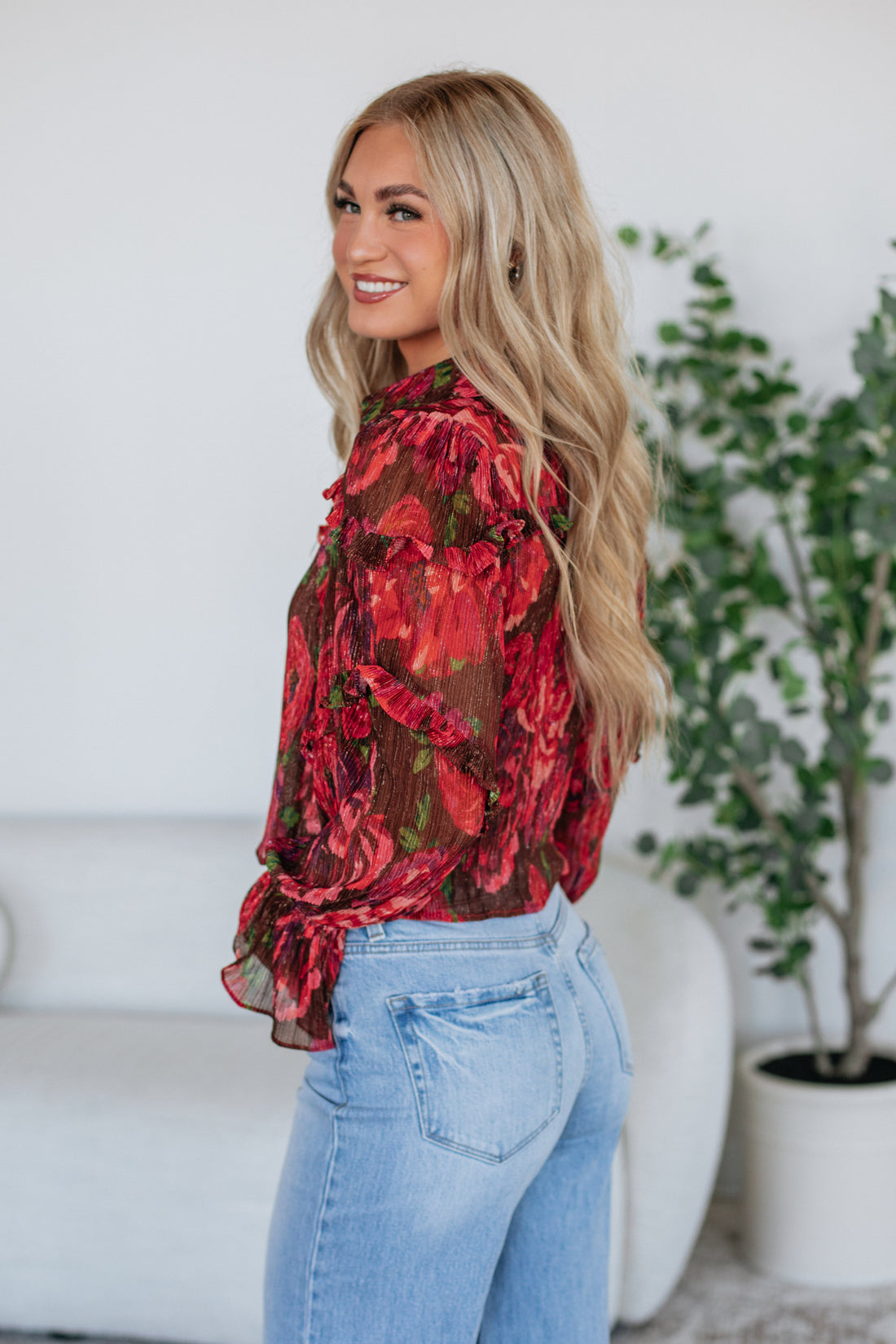 Raina Floral Blouse
