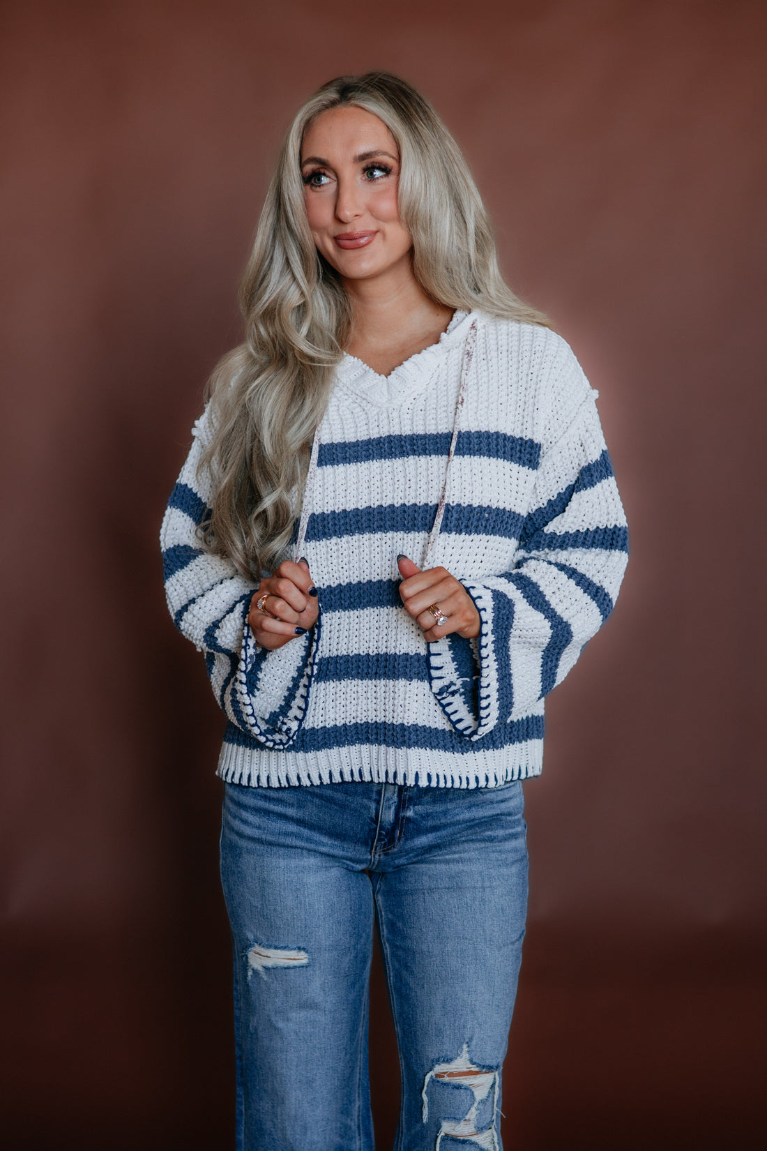 Lansen Striped Sweater