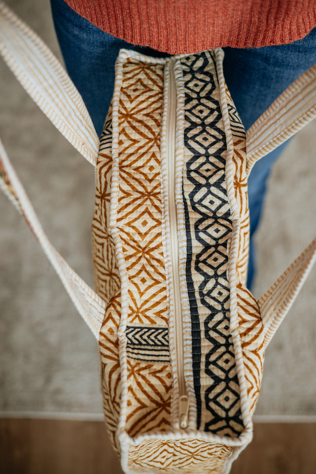 Iria Quilted Tote Bag